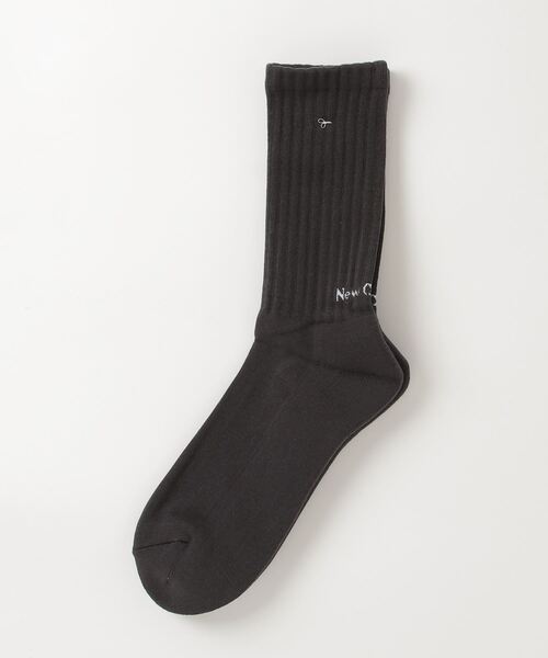 MARCOMONDE（マルコモンド）の「MARCOMONDE（マルコモンド）＠sporty pile socks（ソックス/靴下・メンズ・チャコールグレー/ベージュ/イエロー/ホワイト・F）」の2枚目の写真