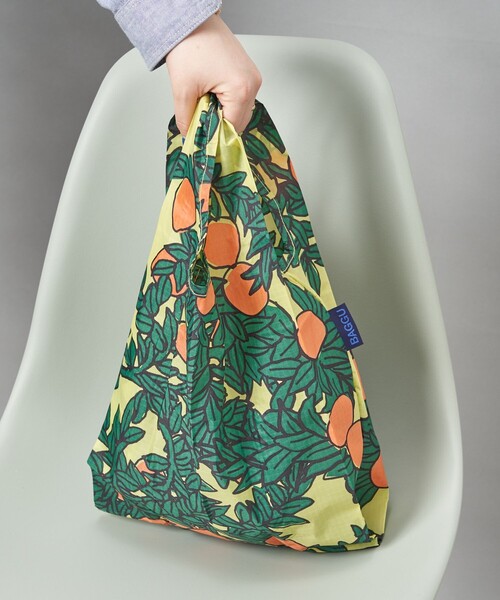 BAGGU(バグー)の「BAGGU/バグゥ BABY BAGGU / ベイビーバグゥ(トートバッグ・メンズ・イエロー/ブラック/その他9/パープル/ネイビー・ONE SIZE)」の4枚目の写真