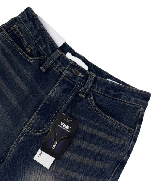 ASCLO(エジュクロ)の「ASCLO Brownie Bootcut Denim Pants(デニムパンツ・メンズ・ダークブルー・LARGE/MEDIUM/SMALL)」の16枚目の写真