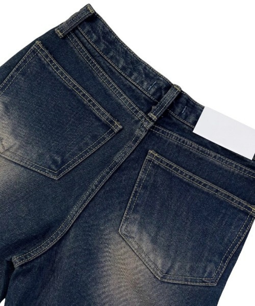 ASCLO(エジュクロ)の「ASCLO Brownie Bootcut Denim Pants(デニムパンツ・メンズ・ダークブルー・LARGE/MEDIUM/SMALL)」の17枚目の写真