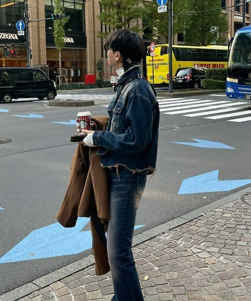 ASCLO(エジュクロ)の「ASCLO Brownie Bootcut Denim Pants(デニムパンツ・メンズ・ダークブルー・LARGE/MEDIUM/SMALL)」の6枚目の写真