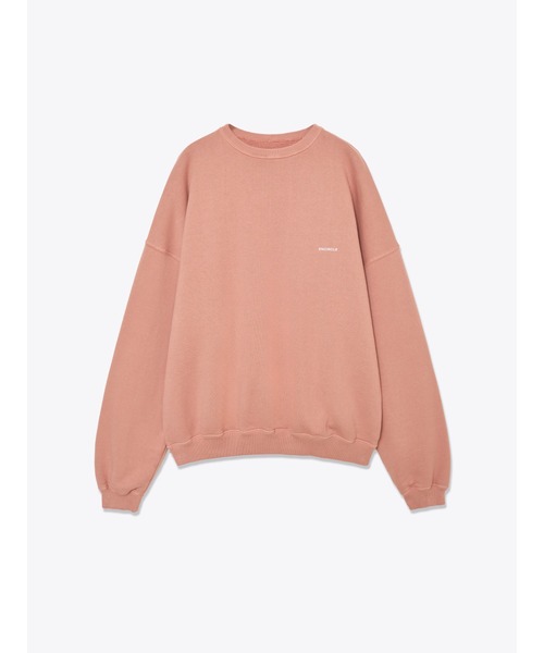 ENCIRCLE（エンサークル）の「【ENCIRCLE/エンサークル】Greeting sweatshirt/グリーティングスウェットシャツ（スウェット・レディース・ピンクベージュ・2/1/SHORT）」の4枚目の写真