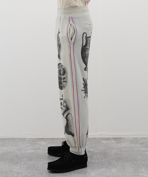 EDIFICE(エディフィス)の「【untitled artworks / アンタイトルドアートワークス】Sweat Reversed Double(スウェットパンツ・メンズ・アイボリー・SMALL)」の4枚目の写真
