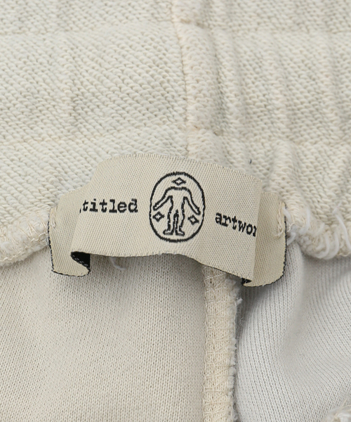 EDIFICE(エディフィス)の「【untitled artworks / アンタイトルドアートワークス】Sweat Reversed Double(スウェットパンツ・メンズ・アイボリー・SMALL)」の14枚目の写真