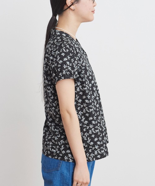 fig London(フィグロンドン)の「tulip blouse(シャツ/ブラウス・レディース・ホワイト/ブラック・FREE)」の18枚目の写真