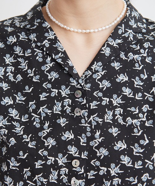 fig London(フィグロンドン)の「tulip blouse(シャツ/ブラウス・レディース・ホワイト/ブラック・FREE)」の21枚目の写真