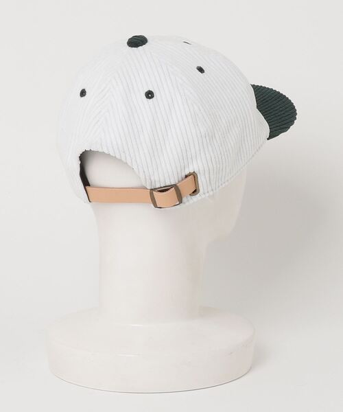 SON OF THE CHEESE（サノバチーズ）の「【SON OF THE CHEESE（サノバチーズ）】Corduroy CAP（キャップ・メンズ・グレー×ホワイト・FREE）」の5枚目の写真
