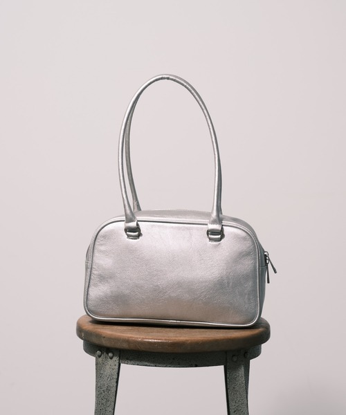 CIAOPANIC（チャオパニック）の「ダブルポケットボストンバッグ（ハンドバッグ・レディース・ブラック/シルバー/グリーン・FREE）」の19枚目の写真