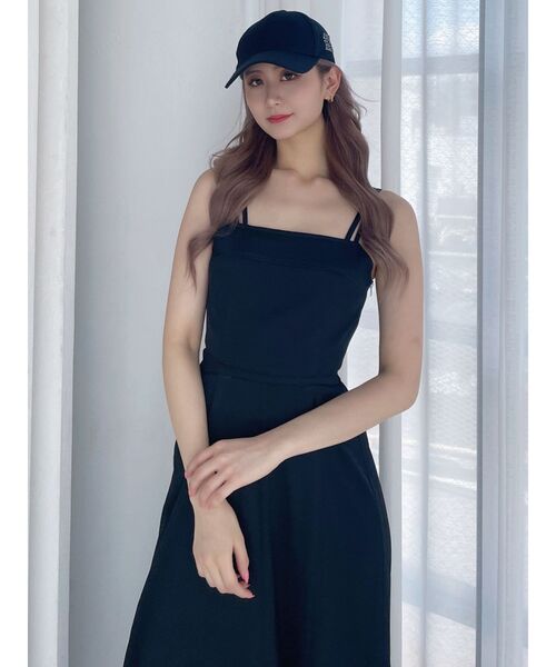 GYDA(ジェイダ)の「square gyda キャップ(キャップ・レディース・オフホワイト/ブラック・FREE)」の13枚目の写真