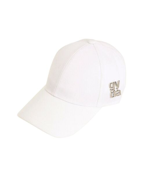 GYDA(ジェイダ)の「square gyda キャップ(キャップ・レディース・オフホワイト/ブラック・FREE)」の17枚目の写真