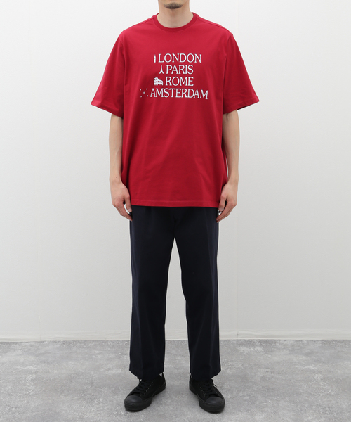 POP TRADING COMPANY(ポップトレーディングカンパニー)の「【POP TRADING COMPANY / ポップトレーディングカンパニー】icons Tシャツ(Tシャツ/カットソー・メンズ・レッド・X-LARGE/LARGE)」の2枚目の写真
