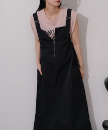 Kastane | 【3.22(金)12:00発売/ZOZOTOWN限定】ナイロンギャザータンクワンピース(ワンピース)
