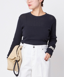 【CAROUSELAMBRA】ルーズロングスリーブクルーネックティーシャツ