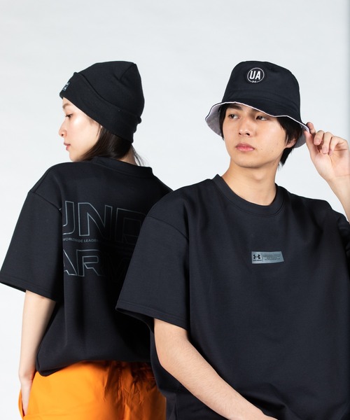 UNDER ARMOUR（アンダーアーマー）の「UAリバーシブル スポーツスタイル バケットハット（トレーニング/メンズ/レディース）（キャップ・レディース・ブラック・S-M/L-XL/M-L）」の6枚目の写真