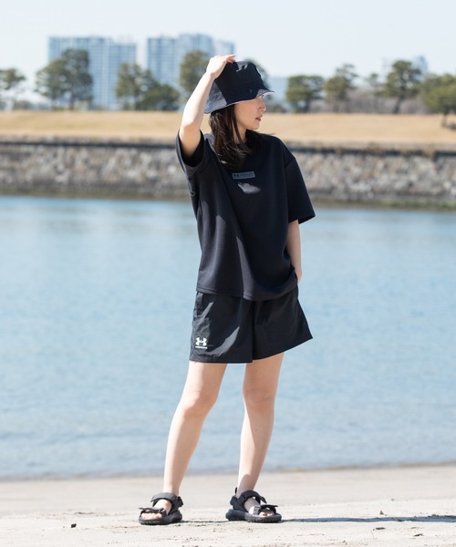 UNDER ARMOUR（アンダーアーマー）の「UAリバーシブル スポーツスタイル バケットハット（トレーニング/メンズ/レディース）（キャップ・レディース・ブラック・S-M/L-XL/M-L）」の11枚目の写真