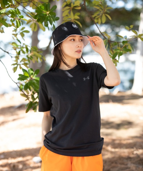 UNDER ARMOUR（アンダーアーマー）の「UAリバーシブル スポーツスタイル バケットハット（トレーニング/メンズ/レディース）（キャップ・レディース・ブラック・S-M/L-XL/M-L）」の17枚目の写真