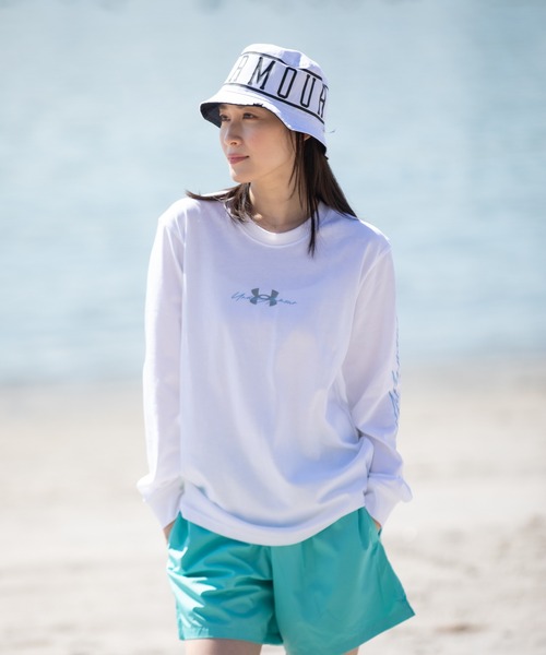 UNDER ARMOUR（アンダーアーマー）の「UAリバーシブル スポーツスタイル バケットハット（トレーニング/メンズ/レディース）（キャップ・レディース・ブラック・S-M/L-XL/M-L）」の10枚目の写真