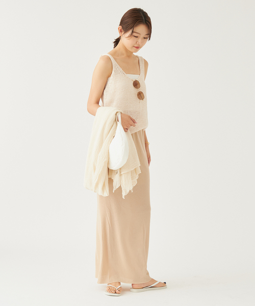 plage（プラージュ）の「《追加》C/L Sheer Jersey スカート（スカート