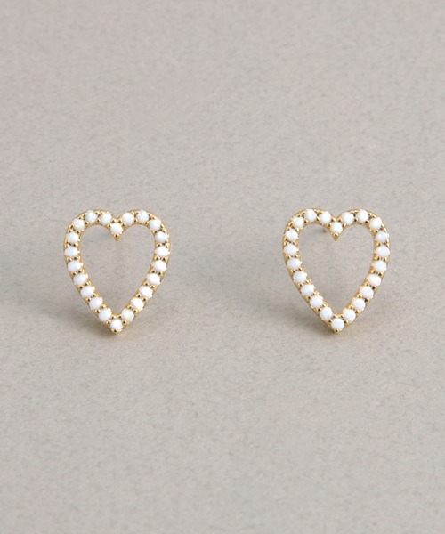 プラスヴァンドーム　ピアス　PLUS VENDOME FINELINETATTOO_heart_ピアス（ピアス（両耳用））｜PLUS