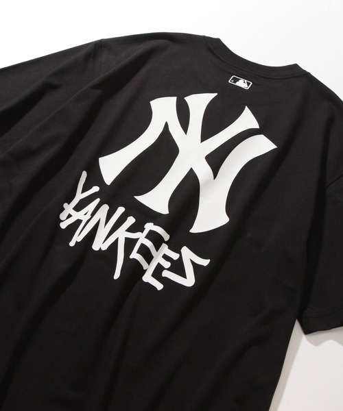 MLB Korea（エムエルビーコリア）の「【MLB KOREA/エムエルビーコリア】ベーシックビッグロゴ オーバーフィット ショートスリーブTシャツ（Tシャツ/カットソー・メンズ・ホワイト/ブラック・M/L/XL/2XL）」の19枚目の写真