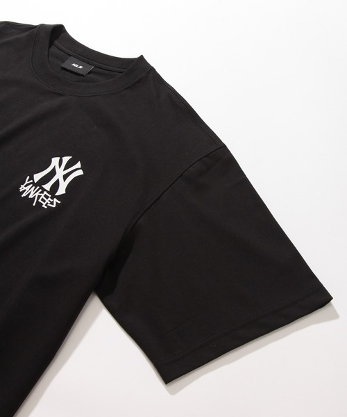 MLB Korea（エムエルビーコリア）の「【MLB KOREA/エムエルビーコリア】ベーシックビッグロゴ オーバーフィット ショートスリーブTシャツ（Tシャツ/カットソー・メンズ・ホワイト/ブラック・M/L/XL/2XL）」の21枚目の写真