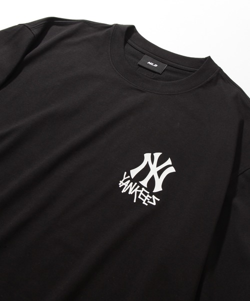 MLB Korea（エムエルビーコリア）の「【MLB KOREA/エムエルビーコリア】ベーシックビッグロゴ オーバーフィット ショートスリーブTシャツ（Tシャツ/カットソー・メンズ・ホワイト/ブラック・M/L/XL/2XL）」の22枚目の写真