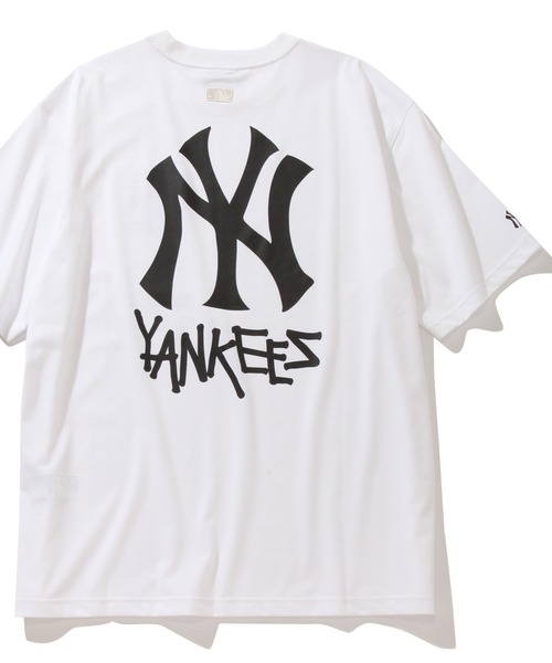 MLB Korea（エムエルビーコリア）の「【MLB KOREA/エムエルビーコリア】ベーシックビッグロゴ オーバーフィット ショートスリーブTシャツ（Tシャツ/カットソー・メンズ・ホワイト/ブラック・M/L/XL/2XL）」の7枚目の写真