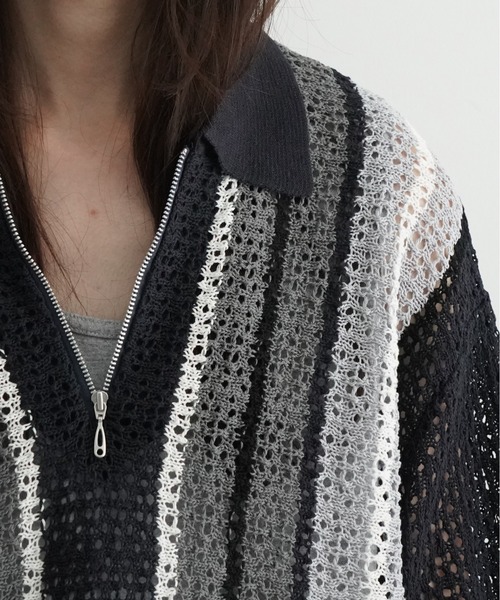 F-LAGSTUF-F（フラグスタフ）の「F-LAGSTUF-F STRIPE S/S HALF