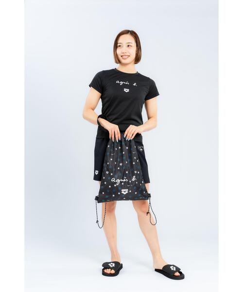 アニエスベー×アリーナ コラボ パーカー スカート COLLABORATION