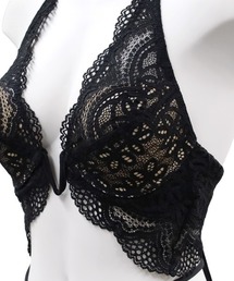 ●Mサイズ●ANNEBRA(アンブラ)Happiness レーススイムウェア 黒 ANNEBRA（アンブラ）の「Happiness デコルテレースビキニ（水着）」 - WEAR