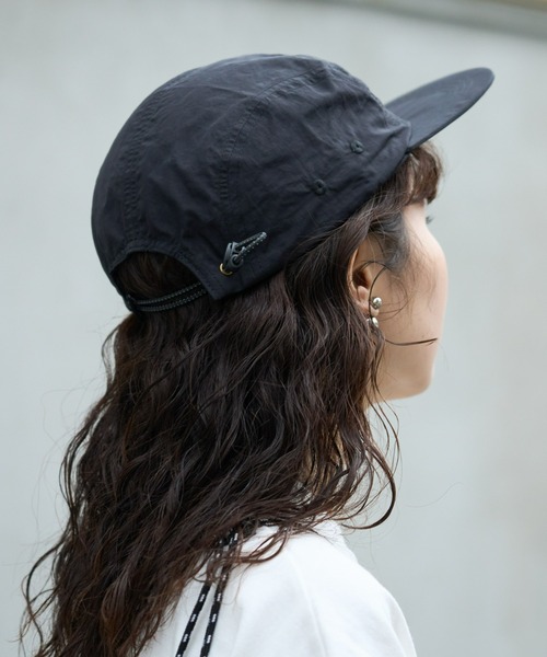 POLeR（ポーラー）の「【POLER】FURRYFRONT NYLON5PCAP（キャップ・メンズ・ブラック・ONE SIZE）」の3枚目の写真