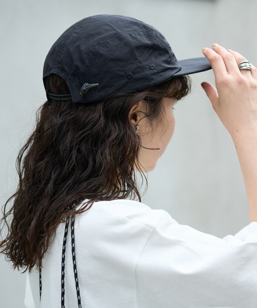 POLeR（ポーラー）の「【POLER】FURRYFRONT NYLON5PCAP（キャップ・メンズ・ブラック・ONE SIZE）」の4枚目の写真