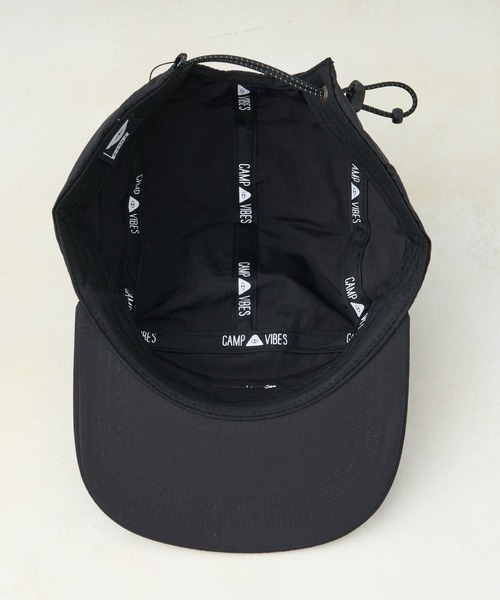 POLeR（ポーラー）の「【POLER】FURRYFRONT NYLON5PCAP（キャップ・メンズ・ブラック・ONE SIZE）」の5枚目の写真