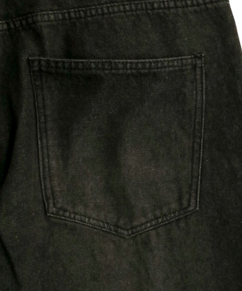 Starting Over(スターティングオーバー)の「overdye ripped denim baggy pants/オーバーダイ ダメージ加工 ヴィンテージライク デニム バギーパンツ(デニムパンツ・メンズ・ブラック/ブルー・M/XL/L)」の11枚目の写真