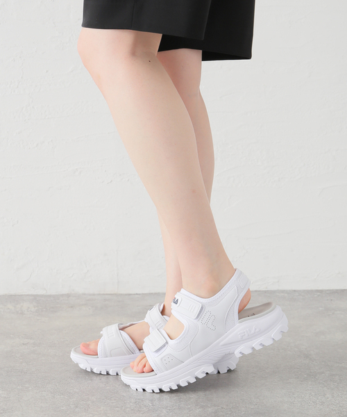 FILA(フィラ)の「FILA/フィラ TRACER SANDALF(サンダル・レディース・ホワイト/ブラック・23cm/24cm/25cm)」の19枚目の写真