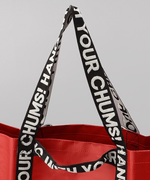 CHUMS(チャムス)の「CHUMS/チャムス Booby Camp Tote L / ブービーキャンプトートL(トートバッグ・メンズ・レッド・ONE SIZE)」の3枚目の写真