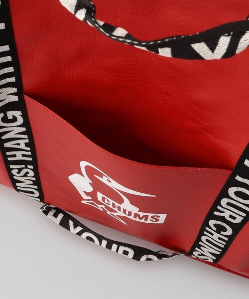 CHUMS(チャムス)の「CHUMS/チャムス Booby Camp Tote L / ブービーキャンプトートL(トートバッグ・メンズ・レッド・ONE SIZE)」の2枚目の写真