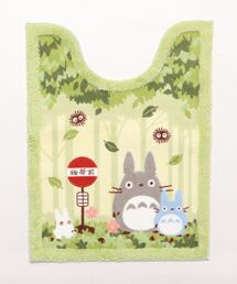 スタジオジブリ（スタジオジブリ）の「となりのととろ/魔女の宅急便　トイレマットシリーズ（トイレマット/ロング）（バス/トイレグッズ）」