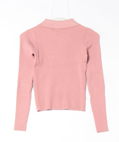 double zip collar knit（ニット/セーター）｜Uenui（ウニュイ
