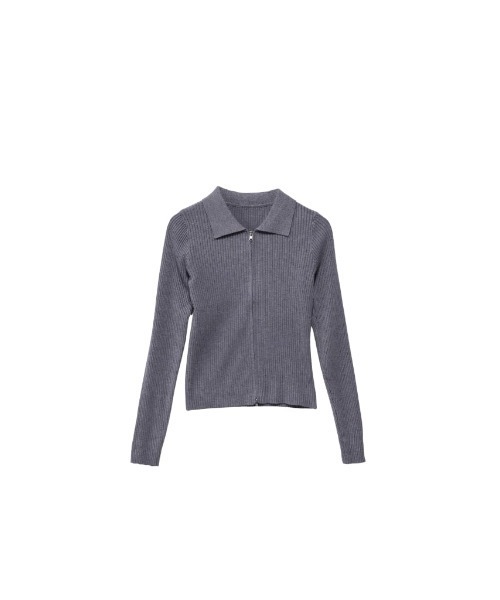 トップス nknit zipper double collar KNIT nknit zipper double collar KNIT