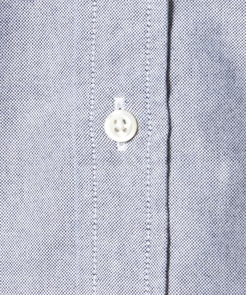 green label relaxing（グリーンレーベルリラクシング）の「40//OX BAND/C LONG　シャツ◆（シャツ/ブラウス・メンズ・ホワイト/ネイビー・MEDIUM/LARGE/SMALL）」の7枚目の写真