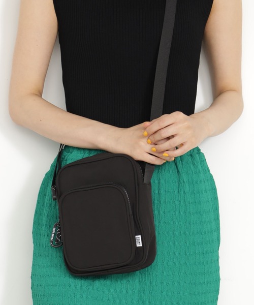 FOUND GOOD（ファウンドグッド）の「ハッスイスクエアショルダー（ショルダーバッグ・レディース・ベージュ/オレンジ系5/ブルー系5/グリーン系8/グレー系5/ブラック・FREE）」の2枚目の写真