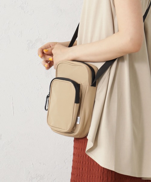 FOUND GOOD（ファウンドグッド）の「ハッスイスクエアショルダー（ショルダーバッグ・レディース・ベージュ/オレンジ系5/ブルー系5/グリーン系8/グレー系5/ブラック・FREE）」の15枚目の写真