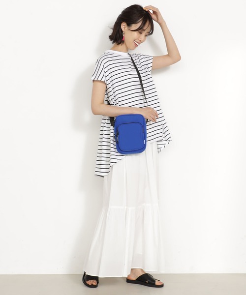 FOUND GOOD（ファウンドグッド）の「ハッスイスクエアショルダー（ショルダーバッグ・レディース・ベージュ/オレンジ系5/ブルー系5/グリーン系8/グレー系5/ブラック・FREE）」の9枚目の写真