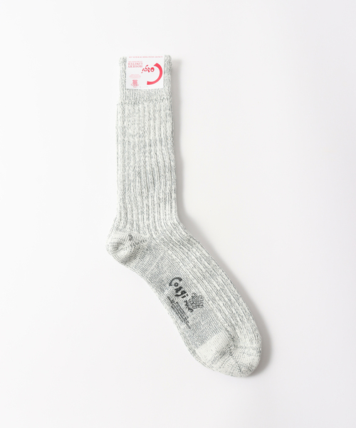 CORGI(コーギ)の「CORGI ( コーギー) for BOUCLE グリッターソックス(ソックス/靴下・メンズ・ブラック/ホワイト/サックスブルー/ピンク/ボルドー/イエロー・FREE)」の2枚目の写真