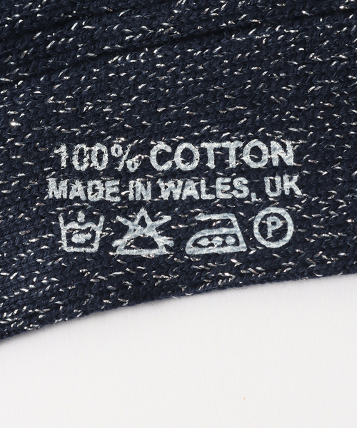 CORGI(コーギ)の「CORGI ( コーギー) for BOUCLE グリッターソックス(ソックス/靴下・メンズ・ブラック/ホワイト/サックスブルー/ピンク/ボルドー/イエロー・FREE)」の14枚目の写真