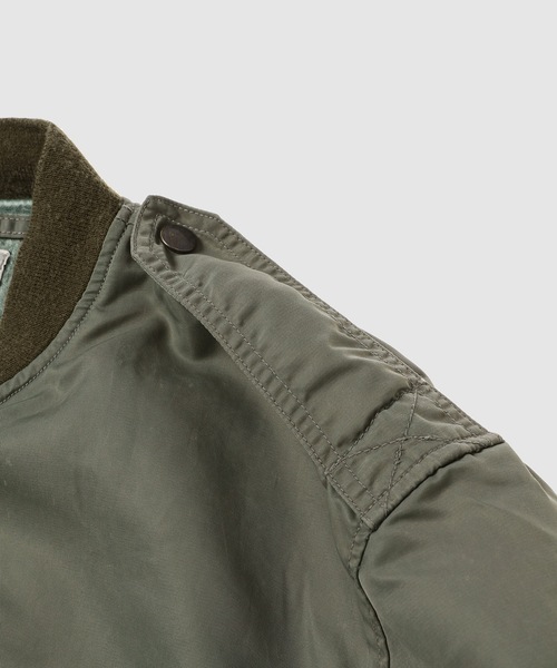 BOW WOW（バウワウ）の「L-2B FLIGHT JK（ブルゾン・メンズ・グリーン系その他・XL/L）」の3枚目の写真