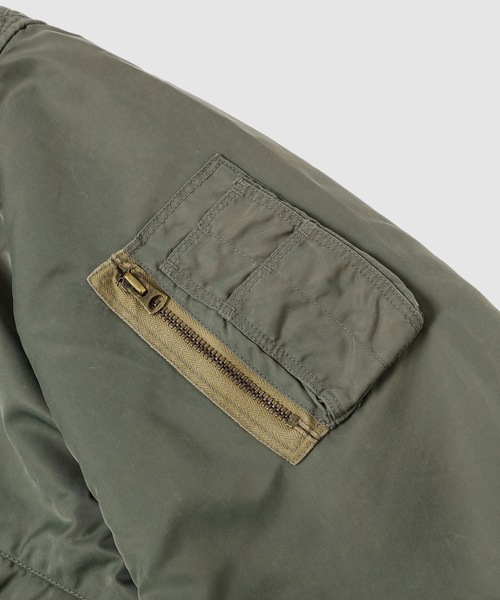 BOW WOW（バウワウ）の「L-2B FLIGHT JK（ブルゾン・メンズ・グリーン系その他・XL/L）」の5枚目の写真