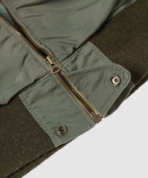 BOW WOW（バウワウ）の「L-2B FLIGHT JK（ブルゾン・メンズ・グリーン系その他・XL/L）」の8枚目の写真