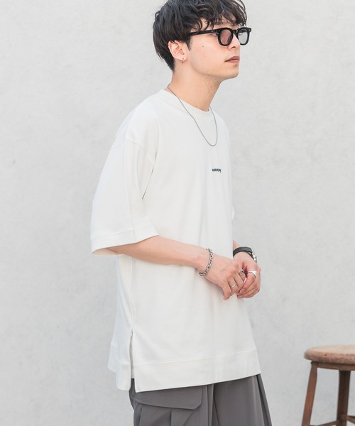 【AMIRI】スピリット ロゴ刺繍 コットン オーバーサイズTシャツ AMIRI スピリット オーバーサイズ ロゴ刺繍 コットン Tシャツ